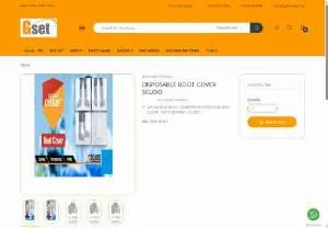 Screenshot of Scudo Disposable Boot Covers