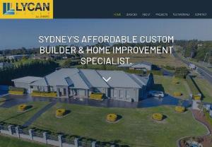 Lycan Group Pty Ltd - Lycan Group Sydney's affordable custom home builder with architectural designs. We do improvements, extensions, first floor additions, renovations, and granny flats. Specialise in knock-down rebuilds on difficult sites. Commercial services include shop fit out, install fa�ade & cladding systems, all types of carpentry.