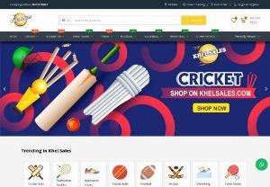 Buy Sports & Fitness Equipment Online - Khel Sale is India's best sports marketplace. Where you can buy all the sports equipment including cricket bats, tennis balls, footballs & lots of other stuff.