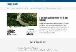 3 Night 4 Days Silk Route Tour Plan Package - 3 Night 4 Days Sikkim Old Silk Route Tour Plan Package Best Short Itinerary