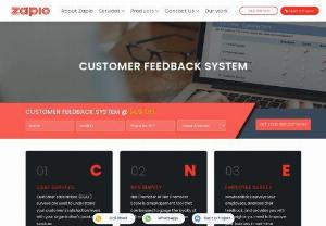 Customer Feedback System Dubai - Zapio will help you with a customer feedback system in Dubai that cannot only help you find customer satisfaction survey rates but can also provide a comprehensive analysis of customer satisfaction.