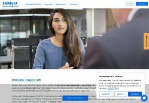 Interview Coaching Online - Interview Preparation- Join EdMyst and improve your chances of getting hired! This online job interview preparation course is provides by the industry experts.