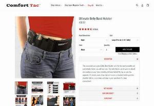 Best Belly Band Holster | Comforttac - Are you sick of bulky, hard and uncomfortable holsters? The Ultimate Belly Band Holster of the comforttac is the most versatile and comfortable holster on the market today!