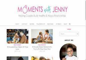 Moments With Jenny - Helping couples build healthy and happy relationships