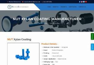 Nut Xylan Coating Manufacturer - Based in Mumbai, India, we are engaged in offering, manufacturing and supplying a wide range ofNut Xylan Coating to our clients. Our offered coating is formulated from high quality fluoro polymer materials employing advanced coating techniques under the guidance of our expert professionals.