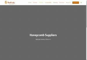 Honeycomb Suppliers | Honey Bee By-Product - Honeycomb is the natural edible bee by-product with hexagonal cells that are used to contain raw honey, pollen and their larvae. Honeycomb suppliers