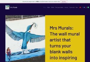 Mrs Murals - Muralist based in Plymouth, UK, specialising in designing and painting wall art.