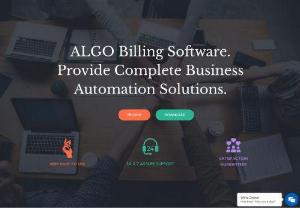 Billing Software coimbatore - ALGO is an easy GST Billing Software for small businesses. You can make & share Invoices on WhatsApp, manage stocks/Inventory, make estimate bills, generate GSTR reports, track unpaid invoices, send payment reminders. Even a person with no educational background can easily use this ERP Software.


ALGO Billing Software offers a complete billing solution bundled with Sales, Purchase, Inventory, GST, Financial management, Barcode, CRM, SMS, Email, and Powerful analytics reports for your...