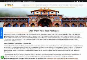 char dham yatra tour package | char dham yatra - Chardham or the four holy sites are amongst the most important pilgrimage destination for Hindus. Devotees from all over India pay a visit to these sacred spots to offer their prayers and wash off the sins committed during their life.