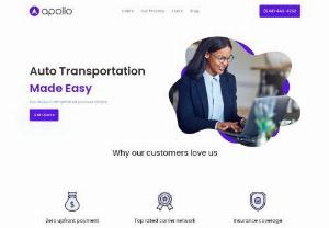 Best Car Shipping in USA - Apolloe - we have introduced a new transportation company with the name of Apolloe - Best Car Shipping Company In USA.�Vehicle shipping has helped vehicle owners for years whenever they have needed to send their vehicle to another city or state. Transportation businesses have assisted customers with dilemmas on whether to keep an old car in the garage or send it to a relative miles away. We are providing best services for Car Shipping in USA.