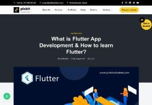 Top Flutter App Development Company in India | Flutter App Development Kerala - Flutter app development company - Pixbit Solutions. Get No.1 flutter app development services from the top flutter app development company in Kerala, India. Contact us!