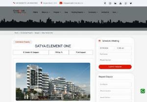 SATYA ELEMENT ONE 49 - Satya Element One is one of the Best Commercial Project in Sector 49 Checkout Best Deals Offers for High Street Retails Shops, office space 9891240000