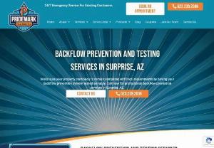 Backflow Prevention And Testing Services In Surprise, AZ - Make sure your property continues to remain compliant with local requirements by having your backflow prevention system tested annually. Call now for professional backflow prevention services in Surprise, AZ.