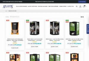 Buy Atlantis touchless tea coffee vending machine online from atlantis plus. - Atlantis touchless tea and coffee vending machine manufacturer in India, Provides tea coffee machines for small to large offices, also for home and shops.