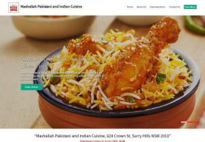 Mashallah Pakistani Restaurant Surry Hills, NSW - 5% Off - Get 5% off. Visit our Website Mashallah Pakistani Restaurant Surry hills, NSW. Taste your delicious Pakistani food at Mashallah Pakistani and Indian Cuisine. Use Code OZ05. Place Your Order Now!!.