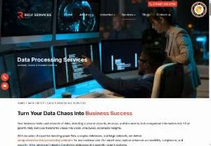 Screenshot of Data Processing Services