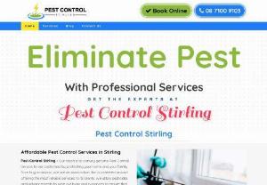 Pest Control Stirling - At Pest Control Stirling, get the most effective and efficient pest control services in the Stirling area. We offer our assistance for both home and business places at amazing prices. Our experts are proficient in all types of pest and termite control with organic procedures. Call us at 08 7079 4310 and hire our professionals today!