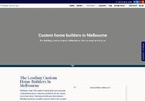 Custom Home Builder Melbourne - StarOz Homes provide an assembling facility where quality guidelines are carefully maintained and checked. These severe conditions guarantee that homes are finished significantly sooner contrasted with traditional cycles. Custom home builder Melbourne the developers is led at their office, to manage natural imperatives that affect the profitability of the manufacturers and the speed.