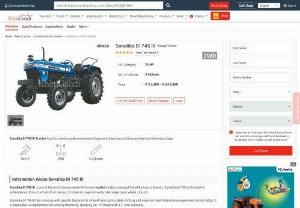 sonalika 745 III Tractor - Sonalika 745 DI III Tractor is a 50 HP Tractor made for better functioning on Indian fields. The tractor has a 3067 CC Engine made for a better driving experience.