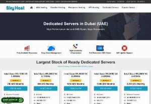 Dedicated Server Hosting Services in UAE - Dedicated servers are the best option for your business. Provide 24/7 tech support and full root access to our clients to manage individually your business.