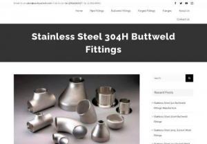 Stainless Steel 304H Buttweld - Sachiya Steel International is one of the pioneer trader and dealer of Stainless Steel 304H Buttweld Fittings, which is unaffected by any of the weak bases such as ammonium hydroxide, even in high concentrations and at high temperatures. Stainless Steel 304H Elbow is generally highly resistant to attack from acids, but this quality depends on the kind and concentration of the acid, the surrounding temperature, and the type of steel.