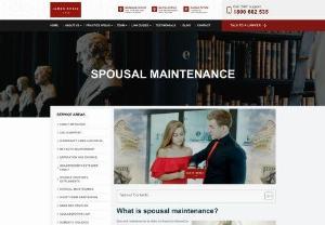 ALL ABOUT SPOUSAL MAINTENANCE / SUPPORT - Spousal maintenance is often confused or likened to Child Support, however, these concepts are unique and very different from the other. Spousal maintenance, unlike Child Support, relates only to the support of your former partner. Click to get a clear concept about Spouse maintenance.

You may have a responsibility to financially support your ex-partner after separation or divorce.