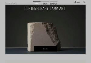 Contemporary Lamp Art - Whe are a Contemporary Lamp Online Shop
That sells Unique Lamps Contemporary Lamps Contemporary Art light Plaster Lamps