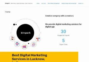 BIRSPARK LLP - Birspark is leading digital creative company based in Lucknow,  India. we provide all services Video Production,  Digital Marketing,  Commercial advertisements,  Corporate films,  ad campaign,  web designing,  social media management,  graphic designing,  event management,  Printing,  branding,  Business Consultancy.