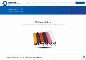 The One Stop Destination For Getting Industrial Rubber Rollers - Do you require rubber rollers for the paper industry? Then you should approach us at Arvind Rub-Web Controls Ltd Company for affordable rubber. The scope of items covers a wide range of rollers utilized for paper industry including industrial rubber rollers, India, base press roller, felt control rollers and so on The rollers made by us utilizing great crude material give the exact paper characteristics wanted by the maker.