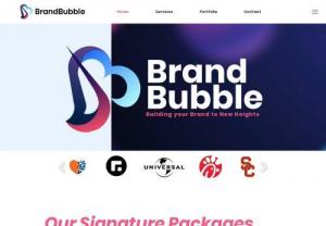 BrandBubble - A consulting agency specialized in marketing, branding, and UI/UX. We curate strategic customized plans based on your needs & budget - BrandBubble: building your brand to new heights.