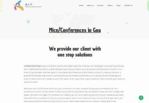 Conferences in Goa | Conference halls in Goa | Meeting places in Goa - Conferences in Goa. Goa is perhaps the absolute best objections for MICE the travel industry (Meetings, Incentives, Conferences and Exhibitions). Goa with its unblemished sea shores and humming society each individual needs to come to Goa for a thrilling corporate meet. With the best in class Business Hotels arranged in North and South of Goa which are in a situation to invite enormous occasions, motivator gatherings, meetings and presentations and so forth.