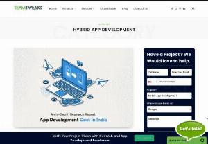 hybrid mobile app development company in Chennai - Best hybrid app development company in Chennai and India providing cross-platfrom mobile app development services using Xamarin & react native