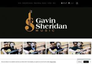 Gavin Sheridan Music - Offering High-End Lessons in Guitar and Ukulele Online Guitar Lessons, Online Ukulele Lessons, Zoom Guitar