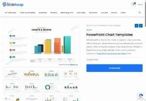 Screenshot of Powerpoint Charts & Templates | Slideheap