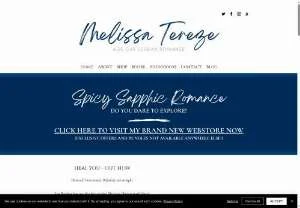 Screenshot of Melissa Tereze - Author of LGBTQ+ Romance