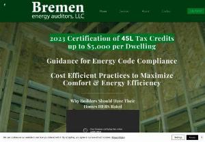 Bremen Energy Auditors - Bremen Energy Auditors is dedicated to helping builders achieve Energy Code Compliance while building a more comfortable and energy efficient home. We have active raters across Kentucky and Southern Indiana with a full staff ready to assist builders, developers and contractors!