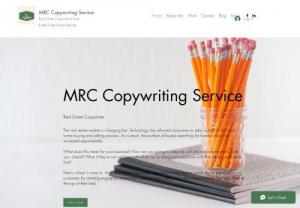MRC Copywriting Service - Help realtors stand out from the crowd with property descriptions that tell a story. The buyer will already envision themselves in the home. Other services include Facebooks ads and website content.