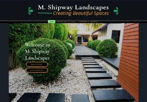 M. Shipway Landscapes - Operating out of Truro, Cornwall, M. Shipway Landscapes offers many services to Residential and Commercial clients, such as Landscaping, Groundwork, and Plant Hire. We're proud of our work, with over 35 years of expertise, we know the importance of quality materials, let us help you create your beautiful space.