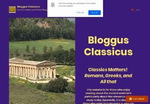 BloggusClassicus - Promotion of the study of Classics Classics, Greeks, Romans, ancient, Georgina Longley, Polybius, bloggus classicus, ancient history