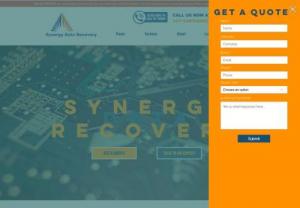 Synergy Data Recovery - We recover data from failed Enterprise Servers, RAID Arrays and Hard-drives down to to flash memory sticks and everything in between. We offer Nationwide service and Emergency 24/7 service is available.