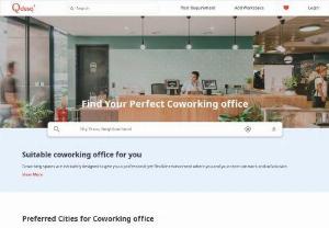 Find Your Perfect Coworking office - Coworking spaces are intricately designed to give you a professional yet flexible environment where you and your team can work and collaborate. With the immense opportunity to network and be a part of the community, theoretically, this option cannot be better, but it is when looking at the numbers as well, where coworking spaces cost 25% less than traditional workspaces. With huge markets, sellers as well buyers, shared workspaces are becoming the new economical option for enterprises.