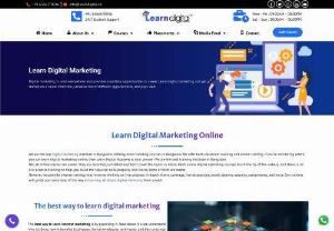 learn digital marketing - Learn Digital Academy is among the best�digital marketing training institute in Bangalore�with the best digital marketing courses in Bangalore. Their digital marketing classes in Bangalore are as interactive as classroom training, where students get to involve themselves in learning from the best professionals of the industry.