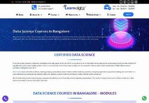 Data Science Courses in Bangalore - Learn Digital Academy is among the best institute providing best data science courses in Bangalore.