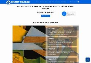 Music School | Sharp Scalez - Online Guitar classes, Keyboard classes | Get a Free Demo | Sharp Scalez