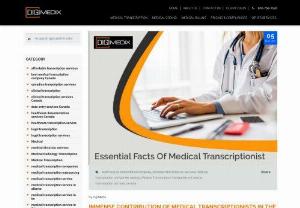 Immense Contribution of Medical Transcriptionists in the Healthcare Industry - Technology and automation in the healthcare industries have been a great boon. Canadian transcription service partners provide optimum quality and maximum accuracy.