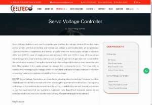 Servo Voltage Controllers In Chandigarh | Ushapowertec - Ushapowertec are best manufacturers & exporters of servo voltage stabilizers in India- Single Phase, Three Phase (Air Cooled), Three Phase (Oil Cooled)