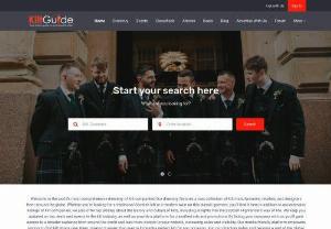 Kilt Directory | Kilt Guide - Kilt Guide is a kilt directory and ultimate source of kilts and kilt accessories for kilt lovers. We are proud of our complete list of kilt-selling companies. One of the best things that you can do is to get the best deals from the top selling companies.