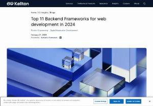 7 Most Popular Backend Web Development Frameworks - The concept of digital transformation today touches every organization irrespective of their industry vertical or functional expertise. The digital presence of a company is driven by digital transformation as it helps meet the evolving customer expectations. Digital presence means the way in which a company appears online, be it through a website or a mobile application.