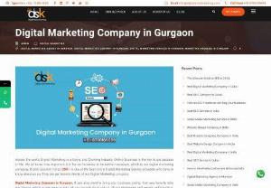 Digital Marketing Company In Gurgaon - Digital Marketing Company in Gurgaon, If you also want to bring your business online, then you have to take our service, which is very easy to take, all you have to do is call us, all our employees and experts will handle it, just send one of the details of your projects. DSK is one of the best online Digital Marketing Service providers.