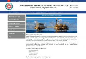 Petroleum Engineering Scholarship | Scholarship for Petroleum Engineering - Get upto 100% Scholarship for Petroleum Engineering. Scholarship examination for the students, who are aspiring to study in Petroleum Engineering. Apply for a Scholarship.